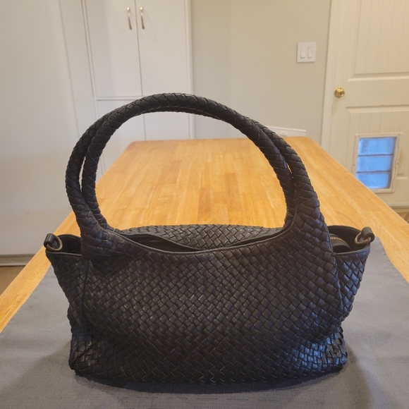 🔳EUC~ PLATANIA GENUINE LEATHER SHOULDER BAG - Picture 7 of 13